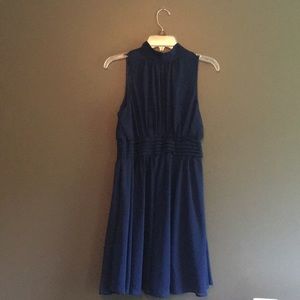 Navy cocktail dress